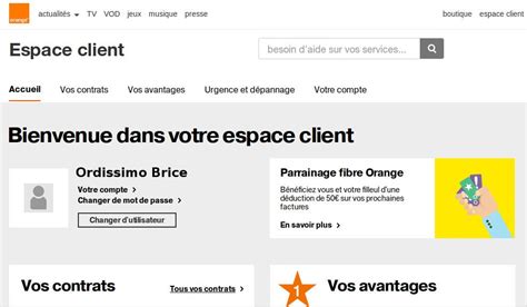 portail orange client|Espace Client Orange